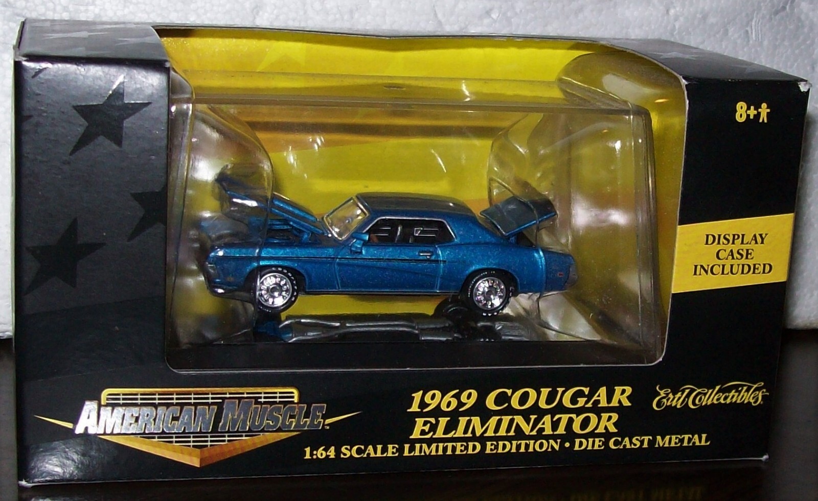 1/18 スケール1969＆1970 Cougar Eliminatorセット Autoworld Amm1183 1969 Mercury Cougar Eliminator 1:18