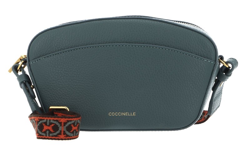 Coccinelle Enchanteuse Mini Bag Grained Leather Kale Green