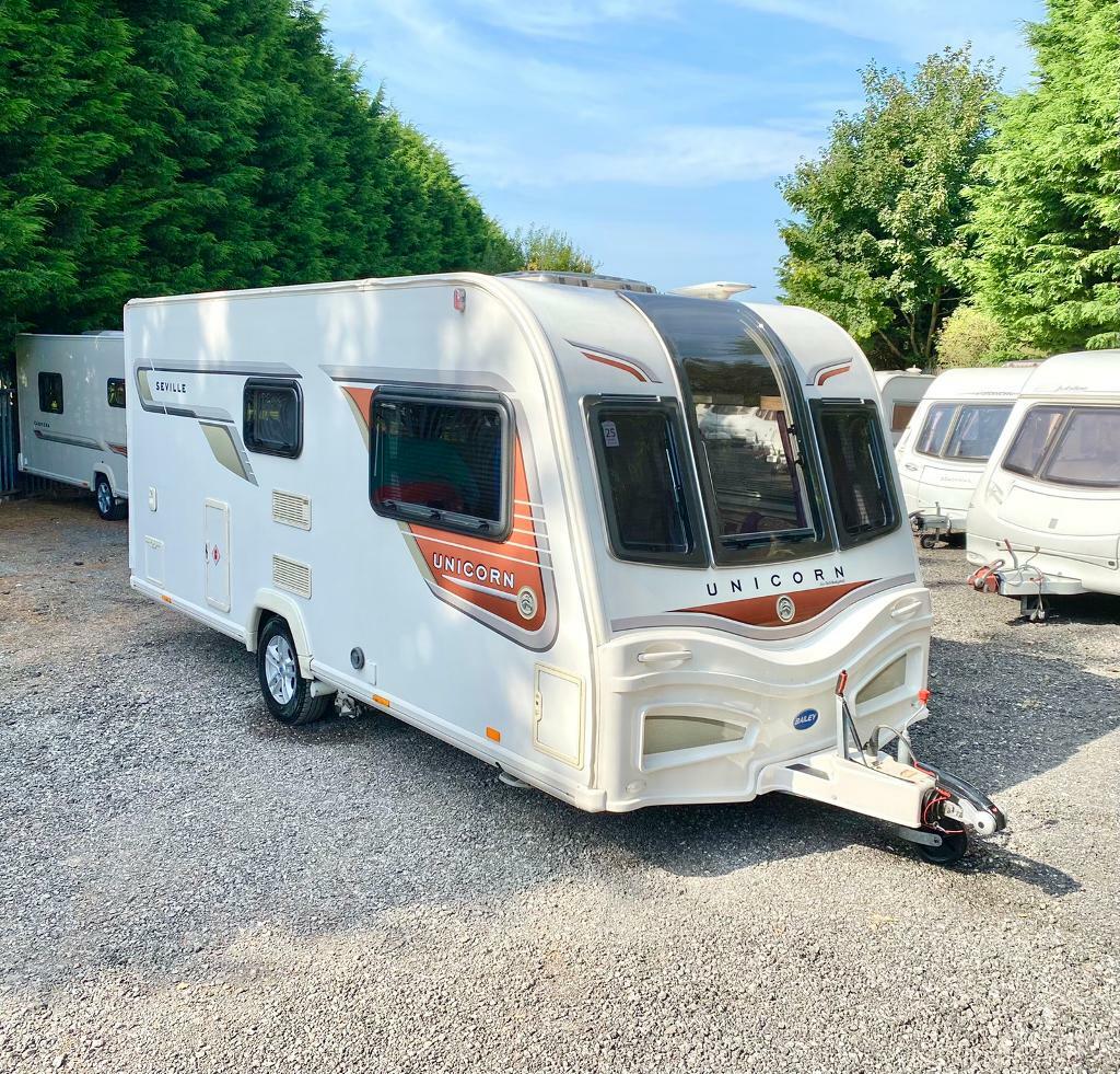 Stunning 2013 Bailey Seville 2 Berth Caravan Awning Motor Mover