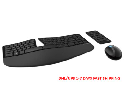 Microsoft Sculpt Ergonomic Keyboard with keypad & mouse for Business/CN Version