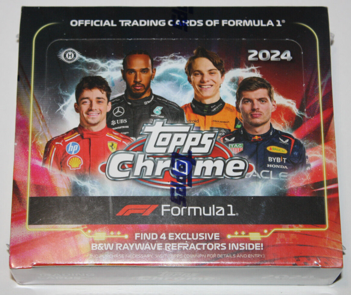 2024 Topps Chrome F1 Formula 1 Qualifying Lap Hobby LITE Box