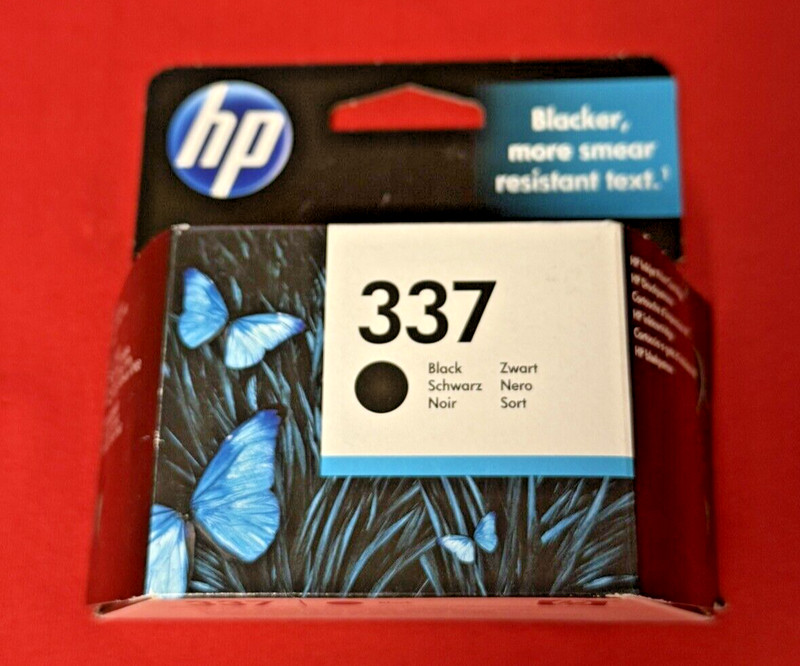 Original Hp Patrone 1x Hp 337 Black C9364ee 
