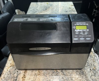 ZOJIRUSHI BB-CEC20 2 LB Loaf Bread Machine Home Bakery Supreme Black / Stainless