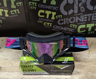 Flow Vision Rythem  Motocross Goggle: Matrix