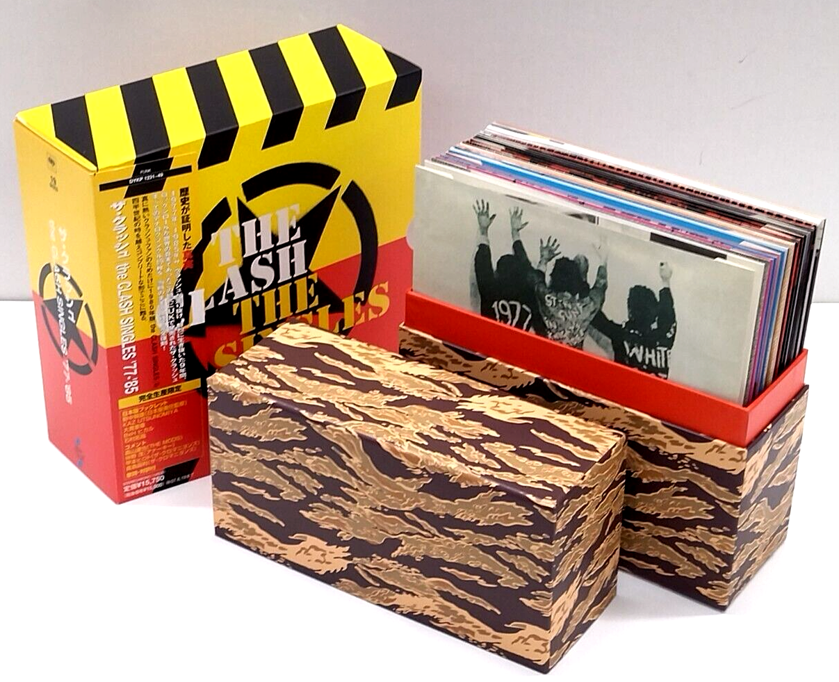 The Clash - The Singles 7'' EP Box 2006 Japan ORIG Sony SEX