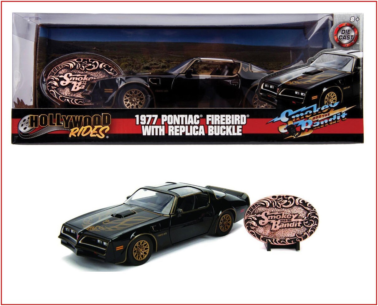 Jada SMOKEY & the BANDIT 1977 Pontiac FIREBIRD Trans Am +