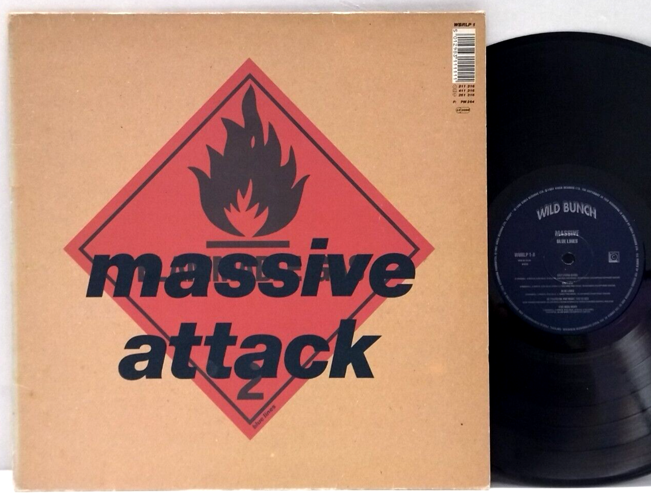 Massive Attack - Blue Lines LP 1991 EU ORIG Wild Bunch