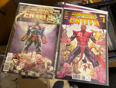 THE INFINITY ENTITY #1-4 Full Run Marvel Comics 2016 Thanos Adam Warlock 1 2 3 4