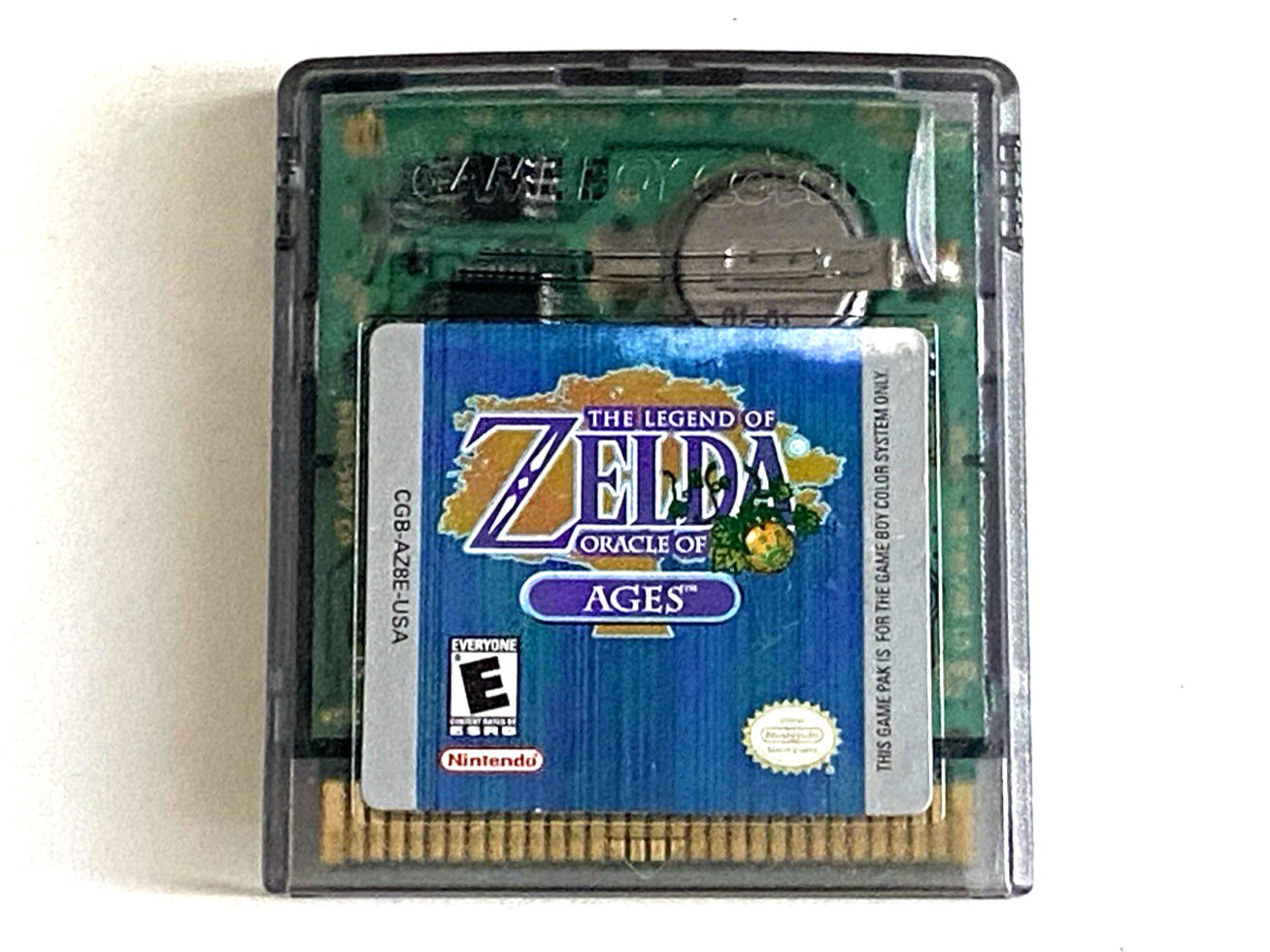 Zelda Oracle of Ages Nintendo Game Boy Color Authentic RPG