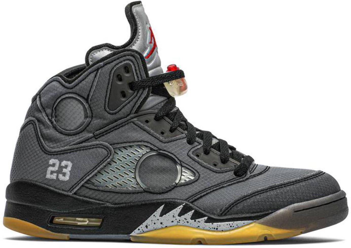 Jordan 5 Retro SP x Off-White Mid Muslin for Sale Jordan 5 Retro SP x Off-White Mid Muslin for Sale