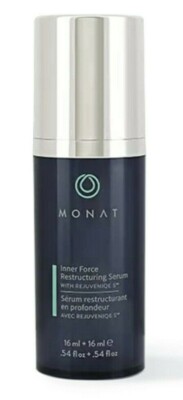 Monat Inner Force Restructuring Serum with Rejuveniqe Oil .54 oz. New Sealed