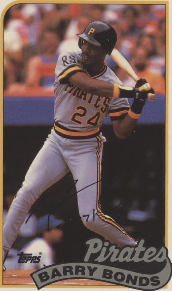 1989 Topps/LJN Baseball Talk - Barry Bonds #106