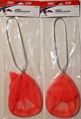 Eagle Claw Large Minnow Dip Net #10030-002   12'' FREE S/H