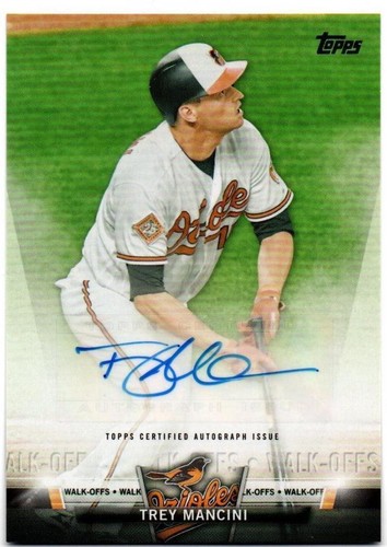 2018 Topps - Trey Mancini #SA-TM