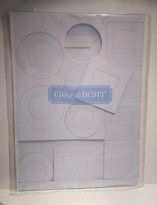 Close to my Heart CTMH Dimensional Elements - Z1115- Simple Numbers - Chip board