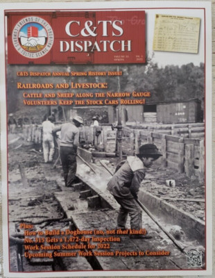 Cumbers & Toltec C & TS Dispatch Volume 35 Number 1 Spring 2022, EUC