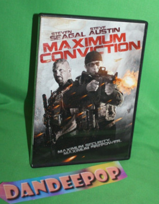Maximum Conviction Rental pre-Viewed DVD Movie