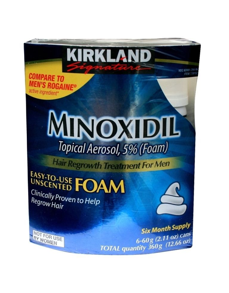 Kirkland Signature Foam Hair Loss Treatments