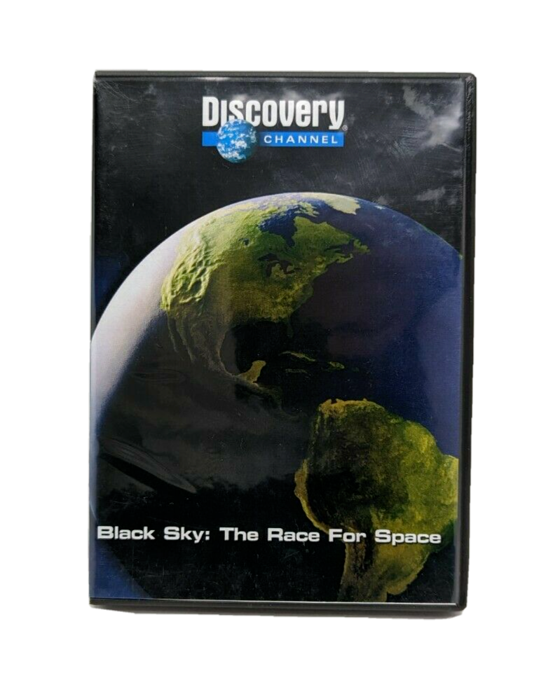 2003 DVD Black Sky The Race For Space Discovery Channel Documentary