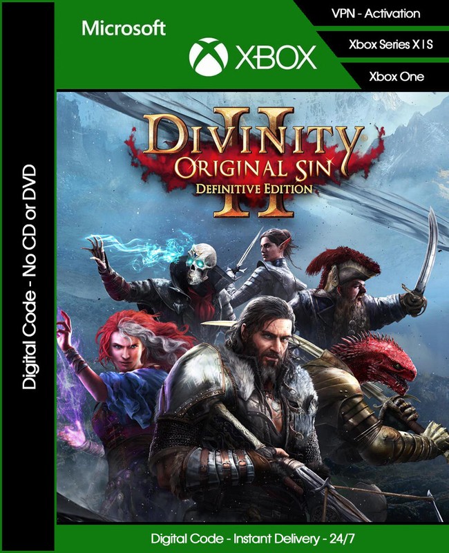 [Vpn] Divinity: Original Sin 2 â Definitive - Game Key - Xbox One / Series X|S