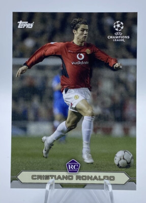 Cristiano Ronaldo 2020 Topps The Lost Rookie Card UEFA Champions League - MANU