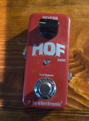 TC Electronic Hall Of Fame HOF Mini Reverb Pedal