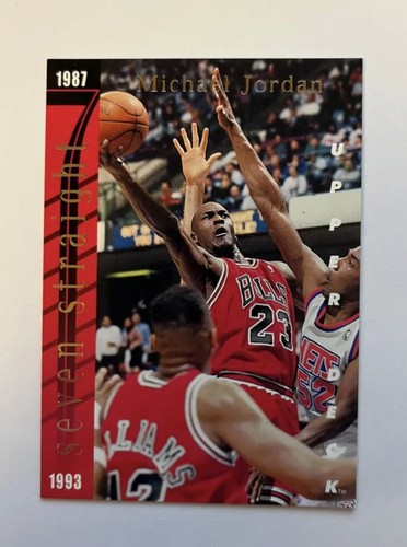 1993 Upper Deck #SP3 Michael Jordan Seven Straight 1987