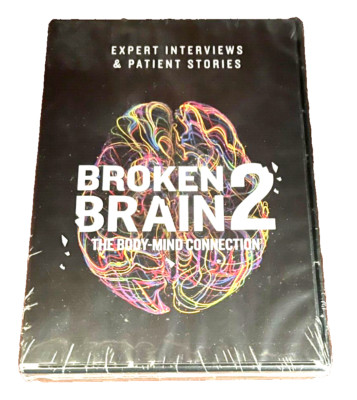 Broken Brain 2 Expert Interviews & Patient Stories (DVD set) Dr Mark Hyman NEW
