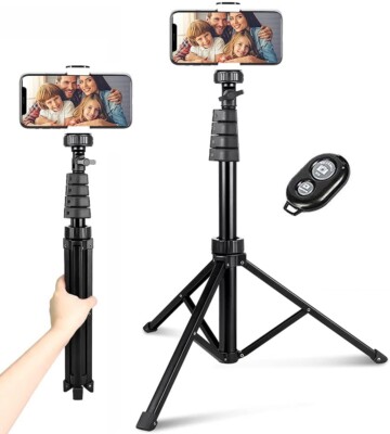 For Google Pixel 8/7/6/Pro/7a Tripod Selfie Stick Wireless Monopod Remote