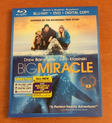 Big Miracle Blu-ray Drew Barrymore  John Krasinski  Kristen Bell  Ted Danson