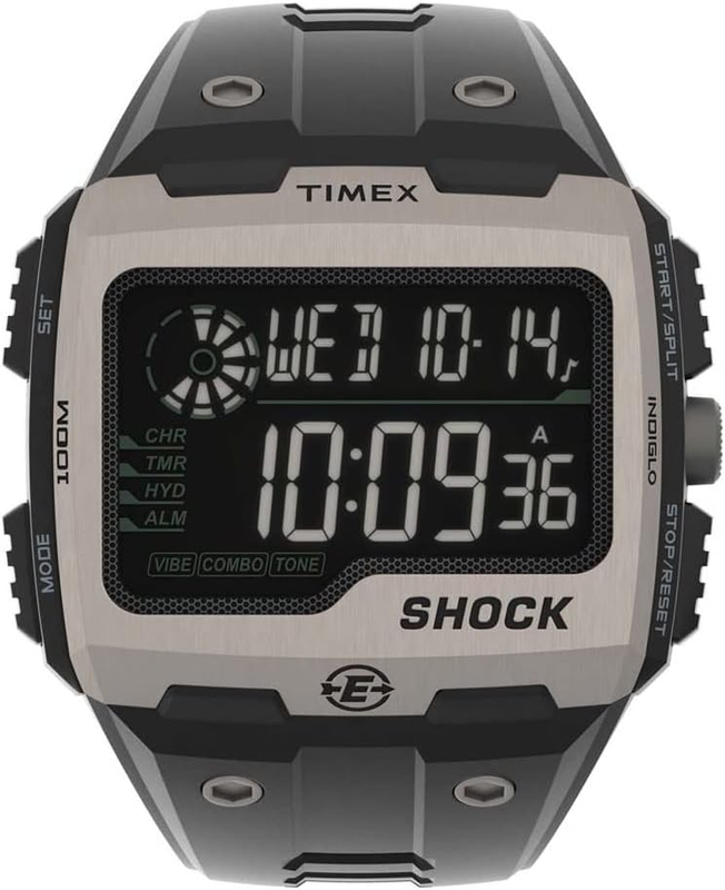Timex Men's Expedition Grid Shock Quartz Resin Strap