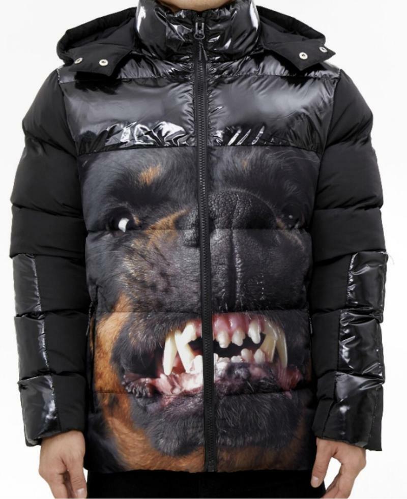 ジャケット・アウター rotta MEN ROKU STUDIO ROTTWEILER BUBBLE JACKET BLACK (RK6480493