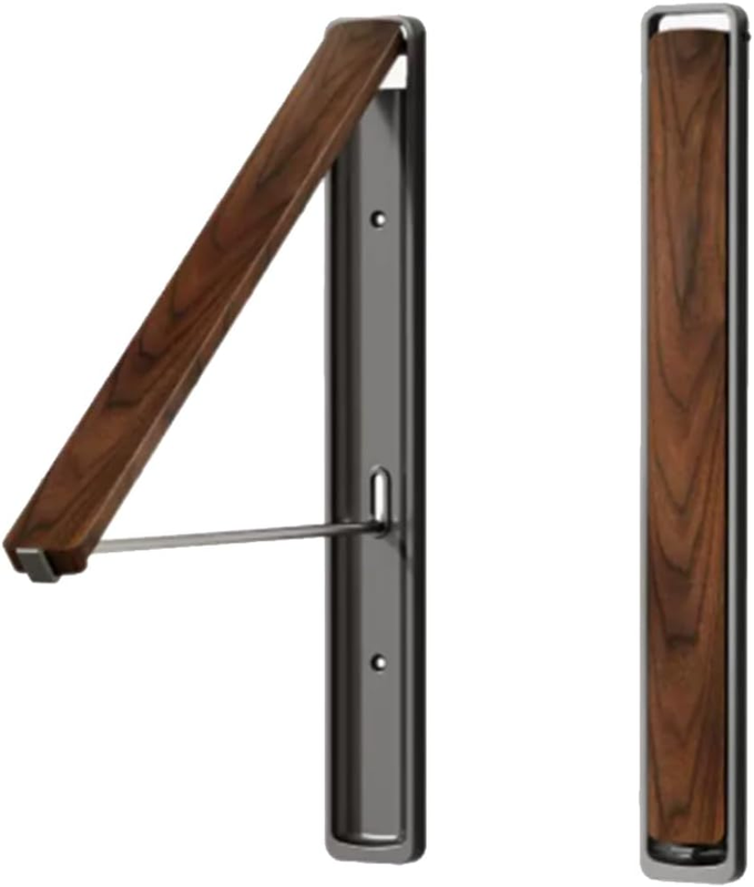Wall-Mounted Clothes Rack, Foldable Clothes Shelf, Retractable Drying Rack, Corn