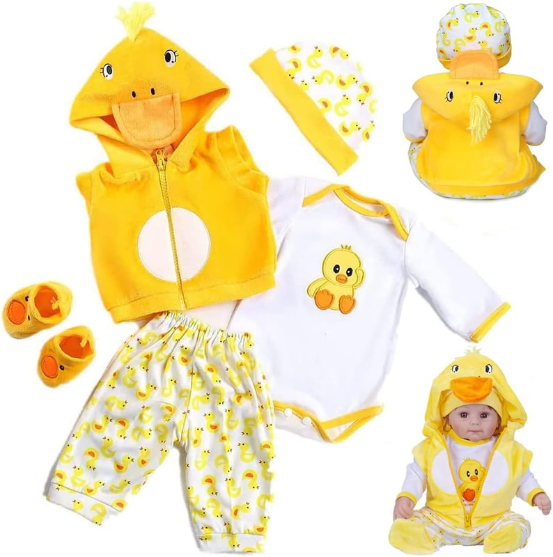 MAIHAO Reborn Baby Doll Clothes for 17-22 Inch Newborn Baby 