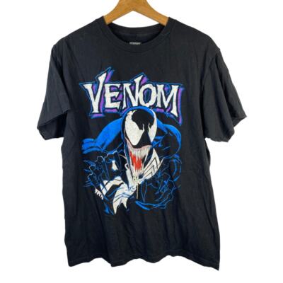 Mad Engine Marvel Venom Lethal Protector Dark Soul Drifting T-shirt size Large 