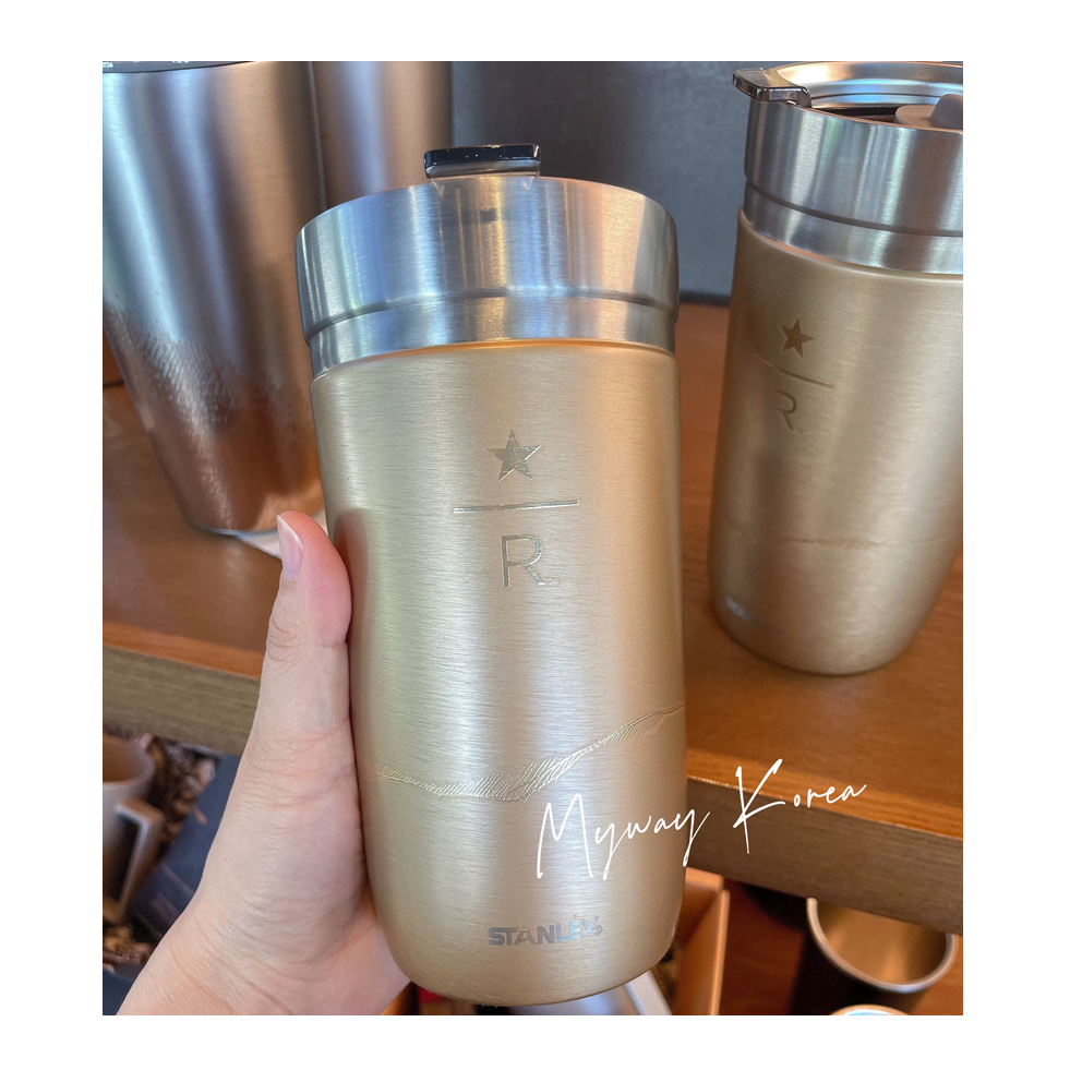 Starbucks Korea 2024 Stanley Reserve Gold Tumbler 473ml / 16oz | eBay