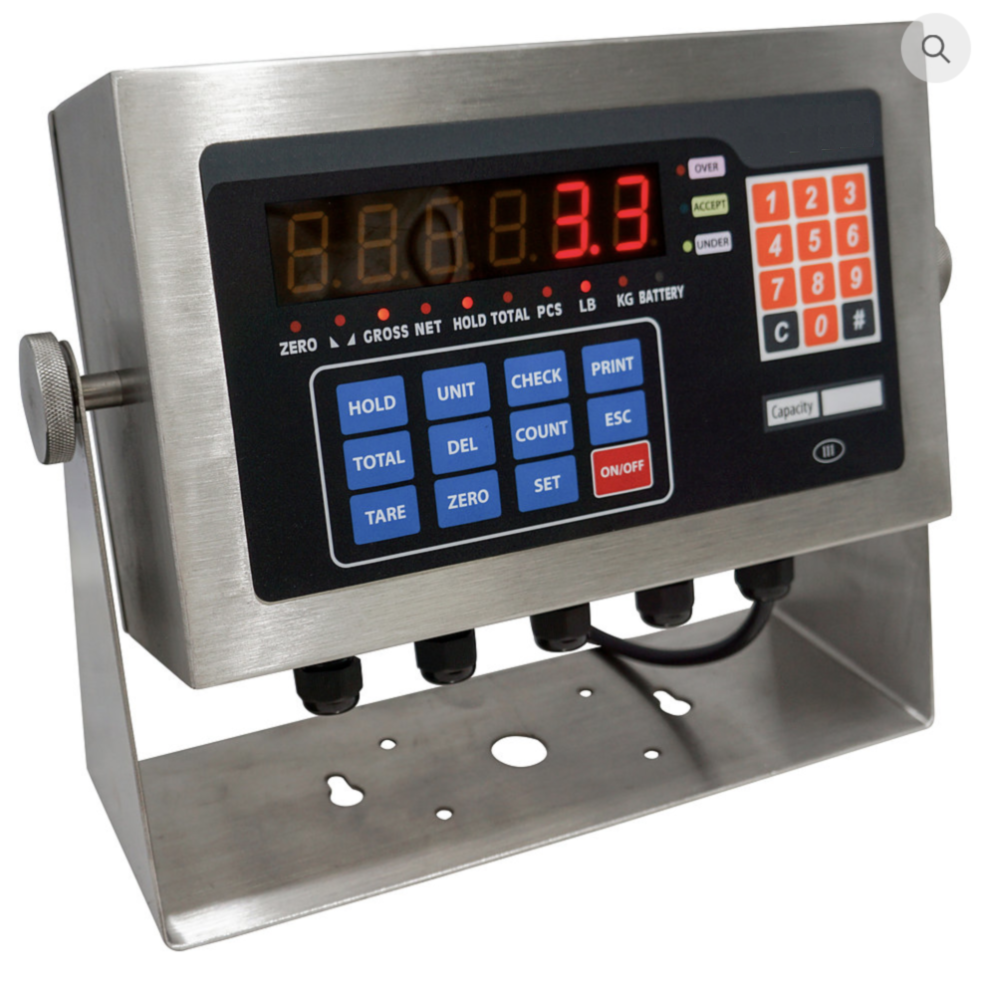 Pancake Floor Scale 10'x10' Pallet Scale 6,000 lb Ramps Forklift Scale