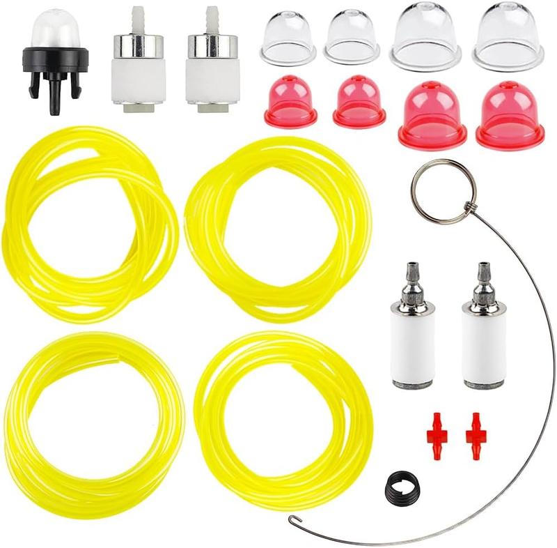 Primer Bulb Fuel Filter Kit for Zama Craftsman Ryobi Husqvarna Poulan Chainsaw