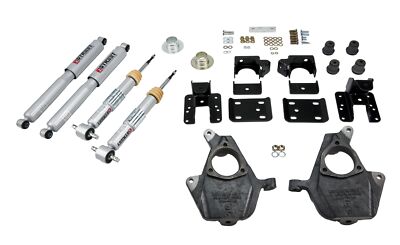 Belltech Lowering Kit 1-3'' Front 4'' Rear Drop for Ford F-150 5.5 Ft. 2WD/4WD