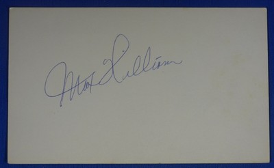  MAX WILLIAMS auto signed autograph 3x5 1970-71 Dallas Chaparrals coach ABA