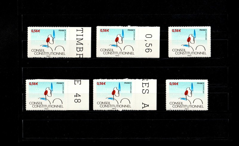 France ** Autoadhesif NÂ° 337a / 6 Exemplaires / 1er Tirage / Mnh /  / Ttbe