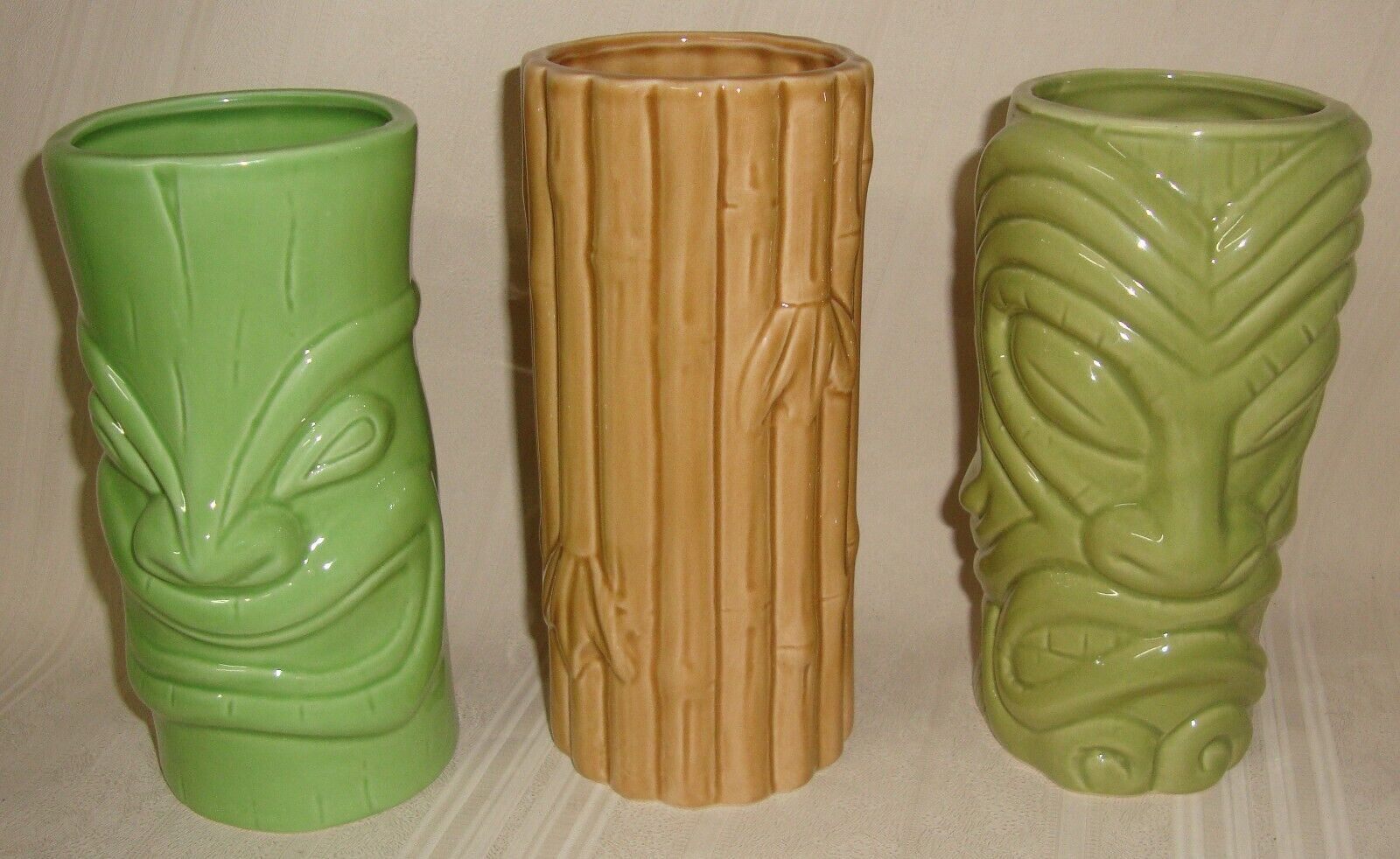 BarConic Tiki Mug Ceramic Cups Drinkware Barware Hawaiian Luau...