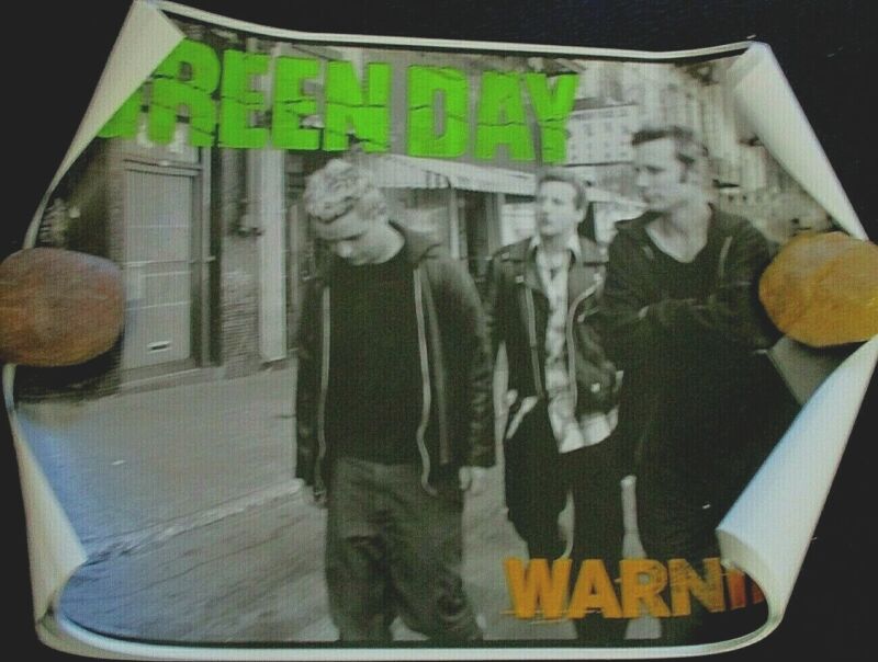 Green Day Warning: 18"x24" Poster, Reprise Promo (2000) Mint, Rolled