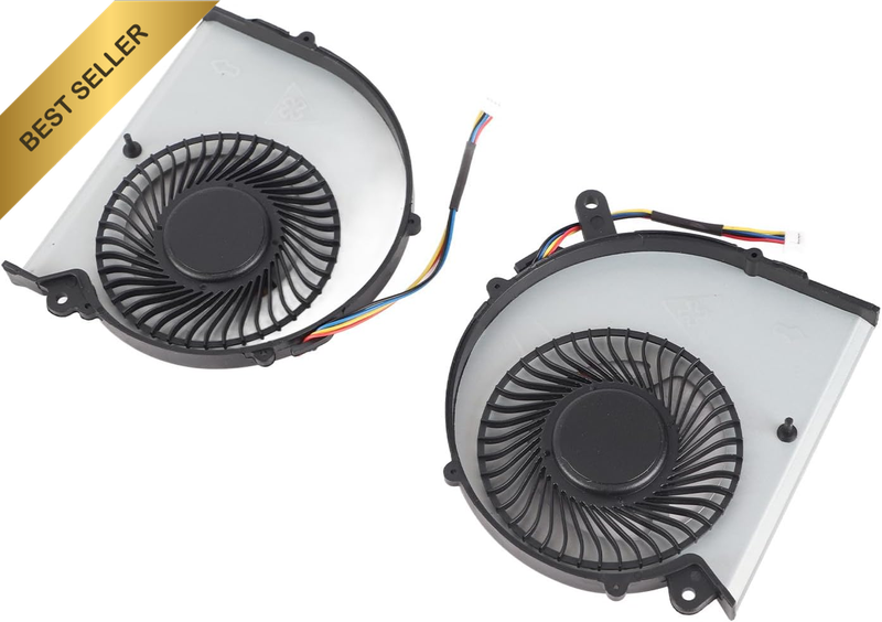 Laptop Cooling Fan, 4 Pin CPU GPU Fans, Air Cooler, Durable Computer Accessories