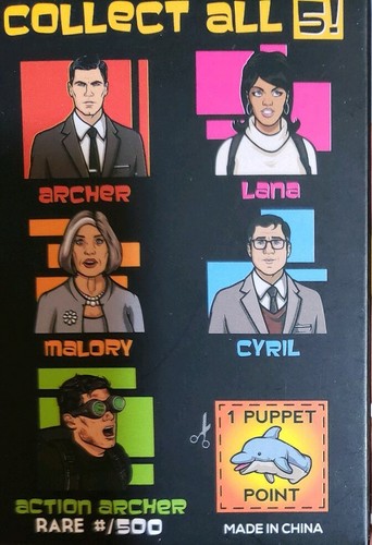 ARCHER: Lana PIN PALZ Enamel Pin. Geek Fuel EXP exclusive. Collect all 5 Ltd