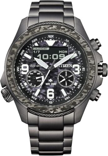 Pre-owned Citizen Jv1008-63e Promaster Land Series Light-powered Limited Edition