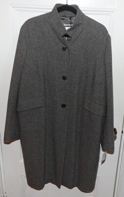 Jill Sander Wool Top Coat Made In Italy Women s Size 42