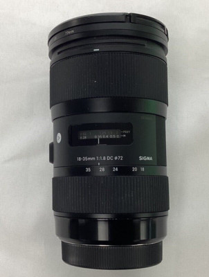 Sigma 18-35mm F/1.8 DC HSM Art Lens For Canon EF