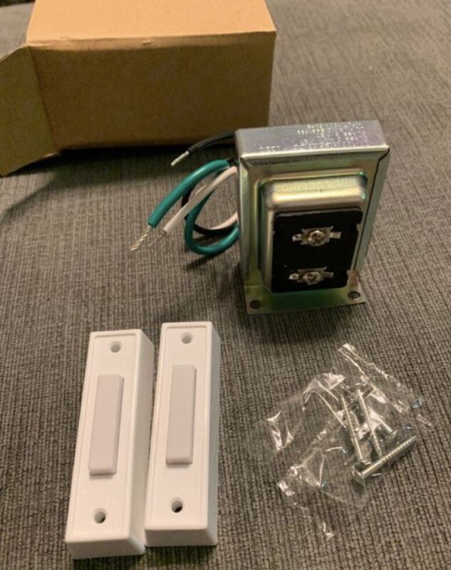 HeathCo Wired Doorbell Chime 16VAC Transformer & Push Buttons