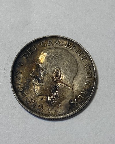 1919 Great Britain One Shilling 0.9250 Silver ASW 0.1682 Oz